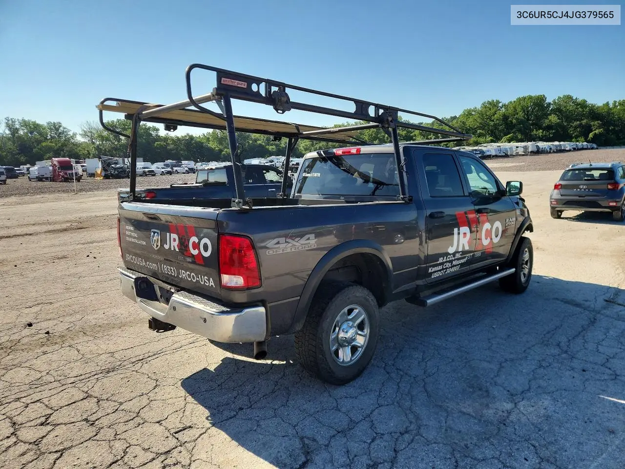 2018 Ram 2500 St VIN: 3C6UR5CJ4JG379565 Lot: 60562446