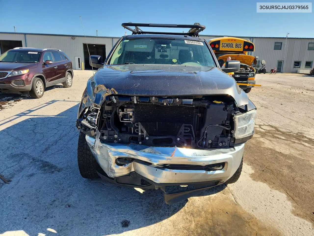 2018 Ram 2500 St VIN: 3C6UR5CJ4JG379565 Lot: 60562446