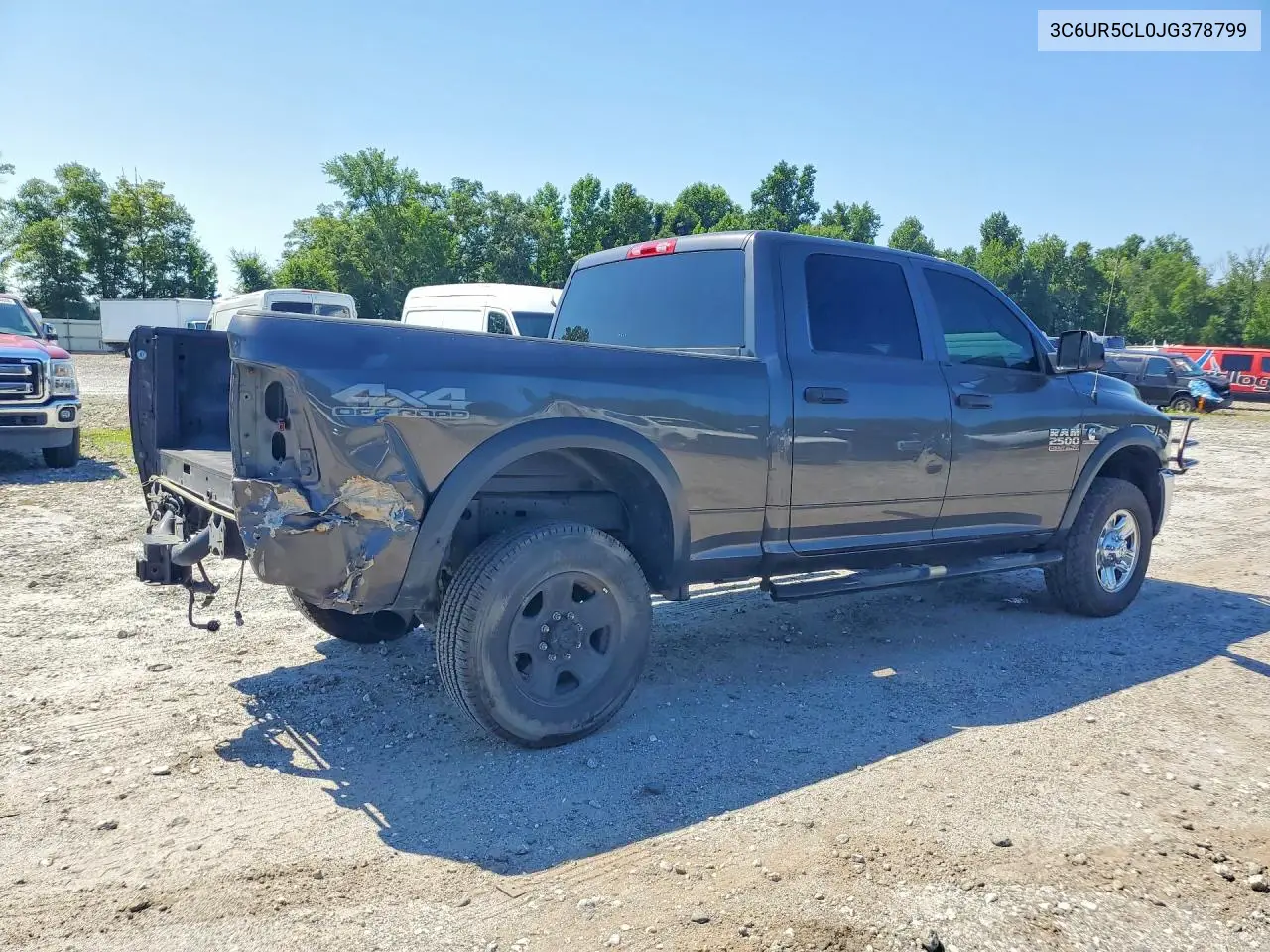 2018 Ram 2500 St VIN: 3C6UR5CL0JG378799 Lot: 60562516