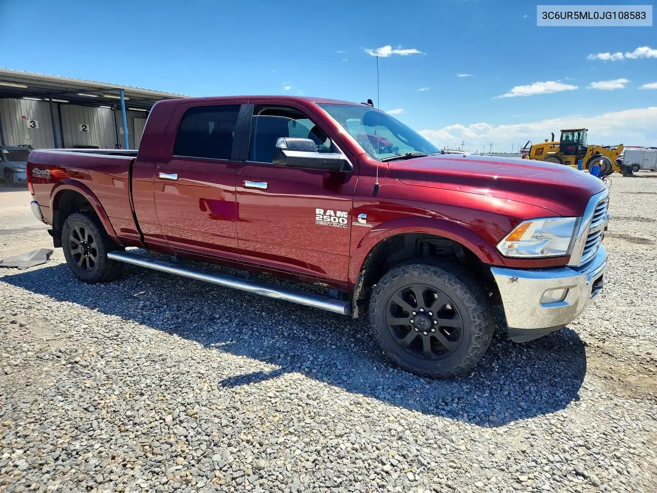 2018 Ram 2500 Slt VIN: 3C6UR5ML0JG108583 Lot: 60588936