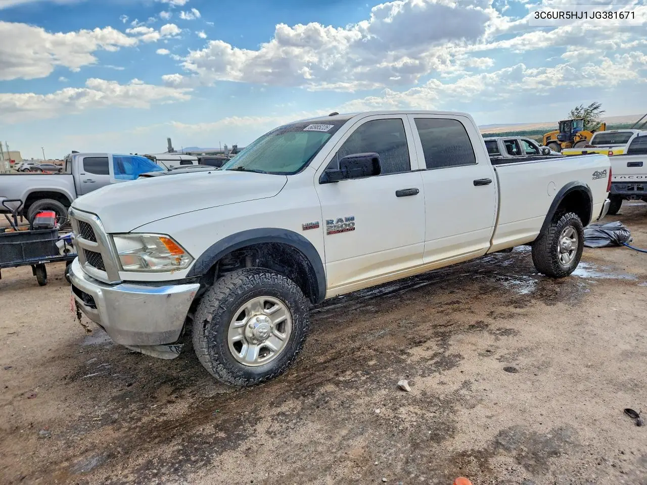 2018 Ram 2500 St VIN: 3C6UR5HJ1JG381671 Lot: 60985226