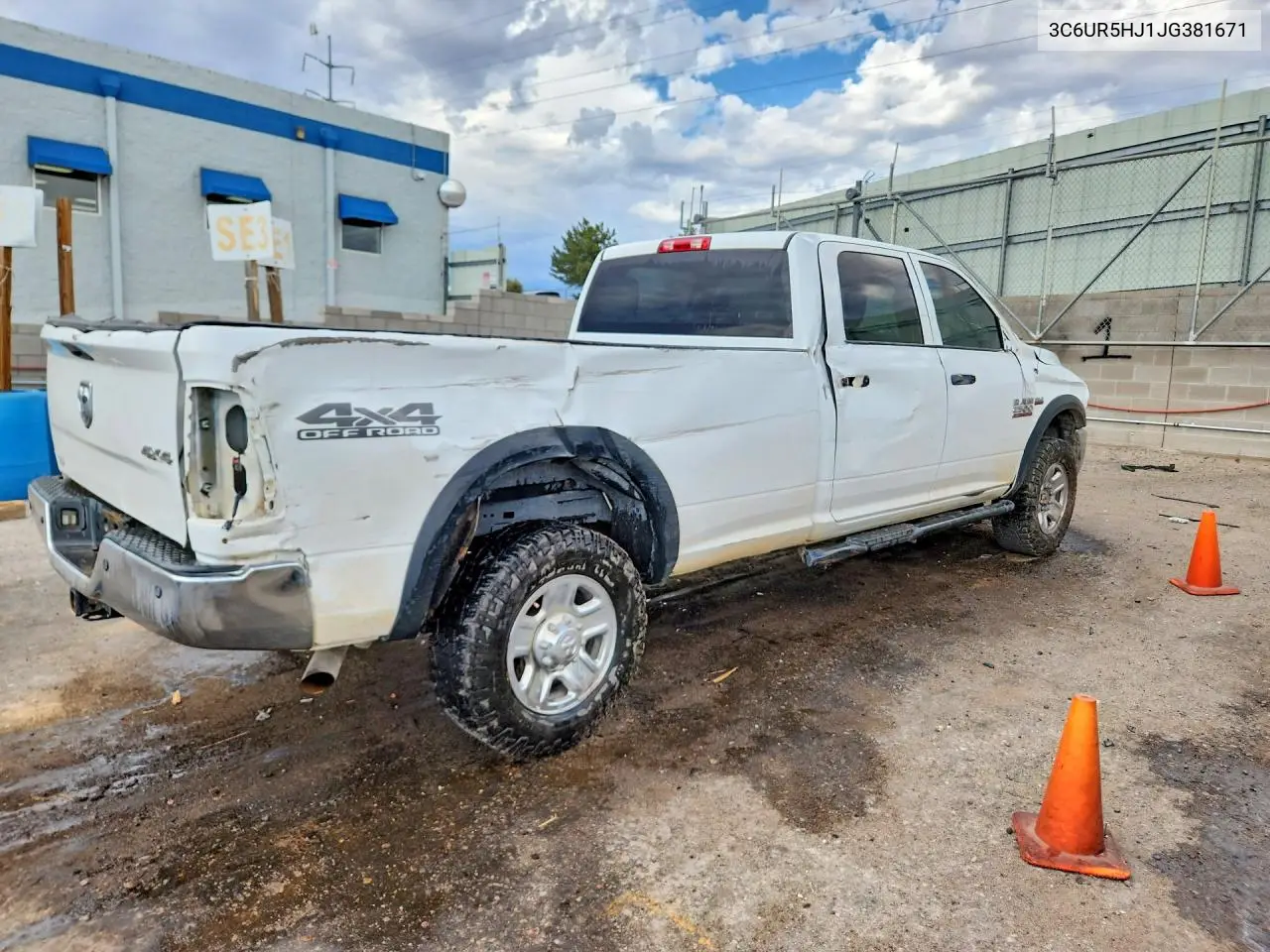 2018 Ram 2500 St VIN: 3C6UR5HJ1JG381671 Lot: 60985226