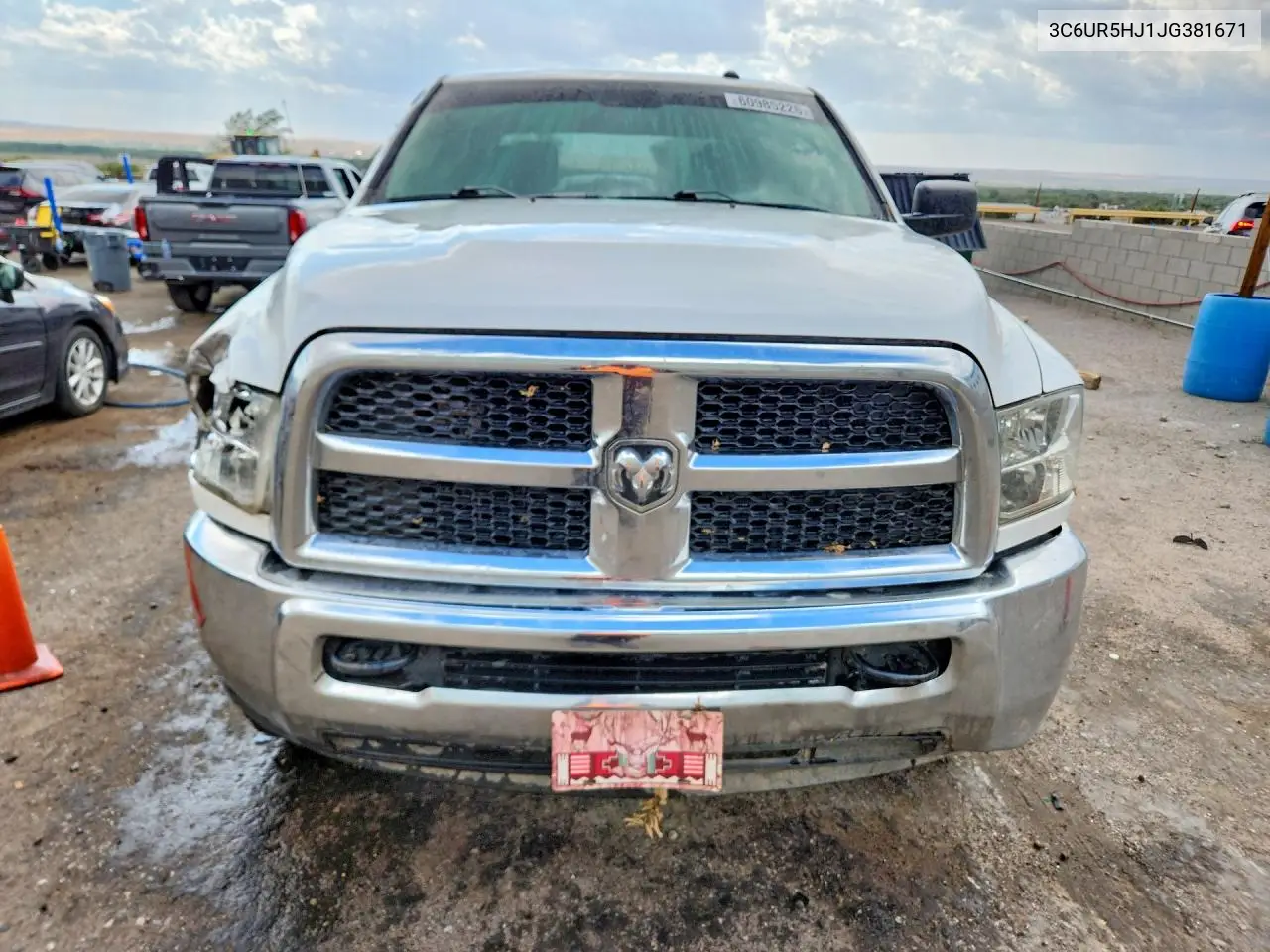 2018 Ram 2500 St VIN: 3C6UR5HJ1JG381671 Lot: 60985226