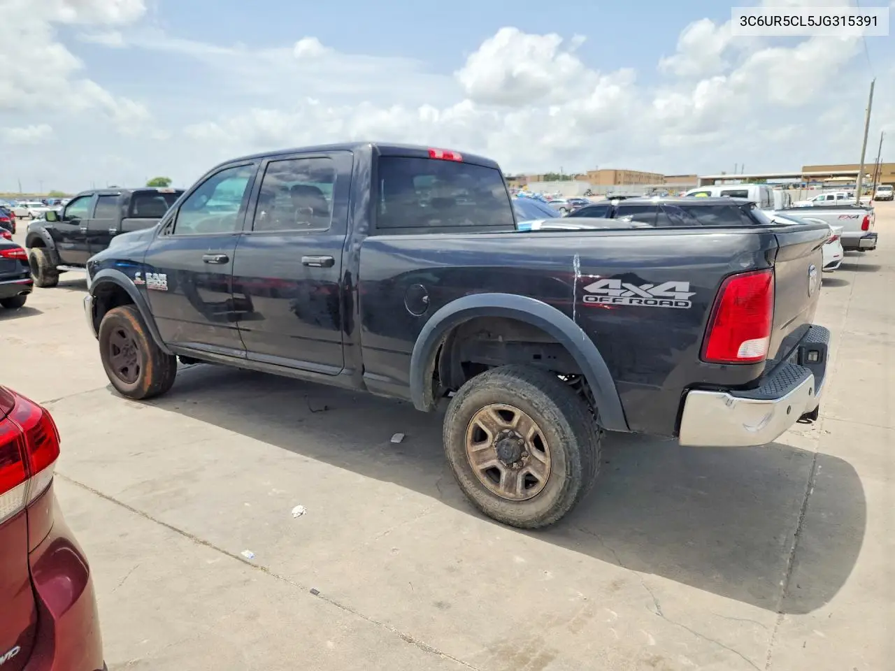 2018 Ram 2500 St VIN: 3C6UR5CL5JG315391 Lot: 61309686