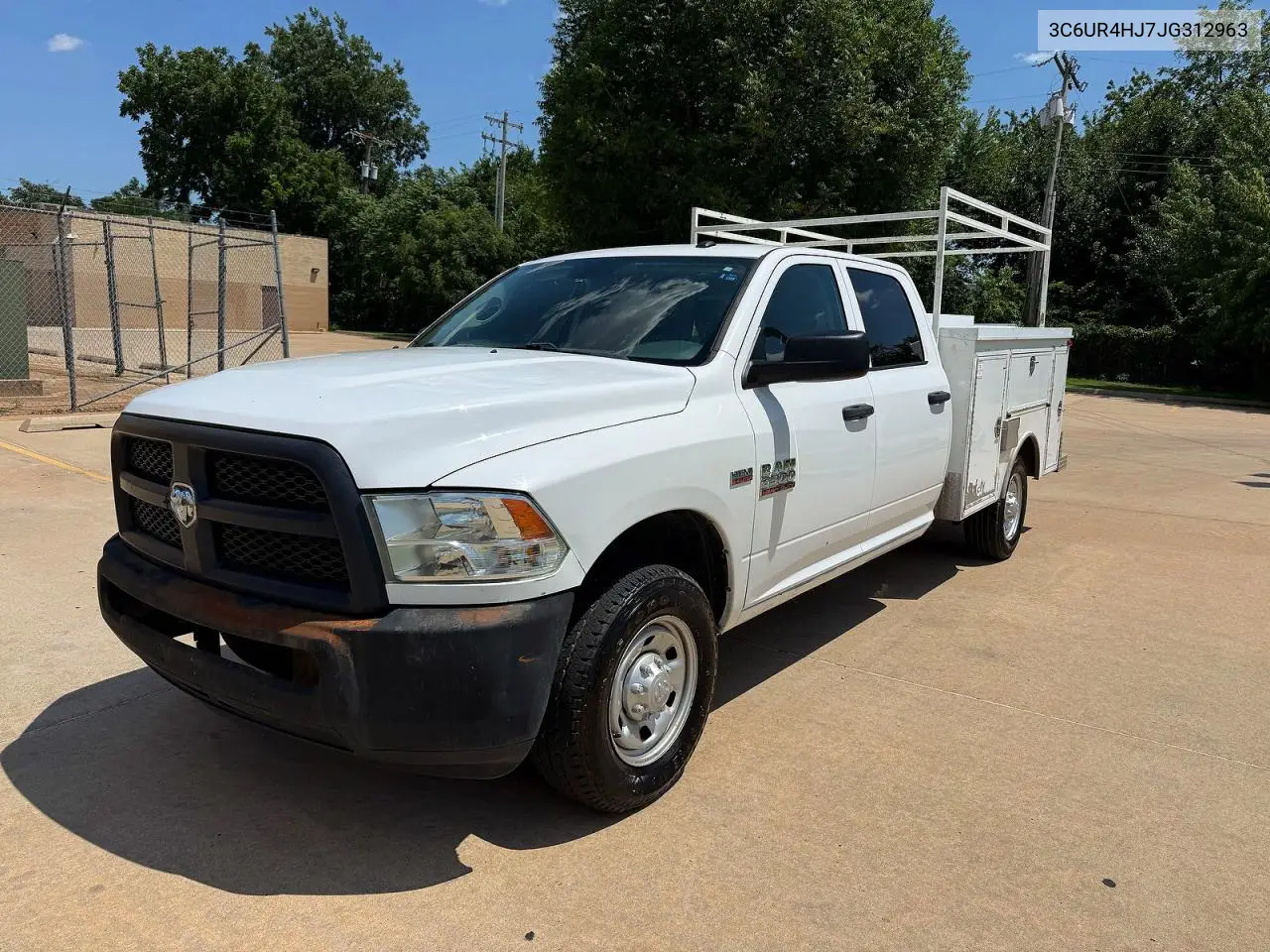 2018 Ram 2500 St VIN: 3C6UR4HJ7JG312963 Lot: 61318766