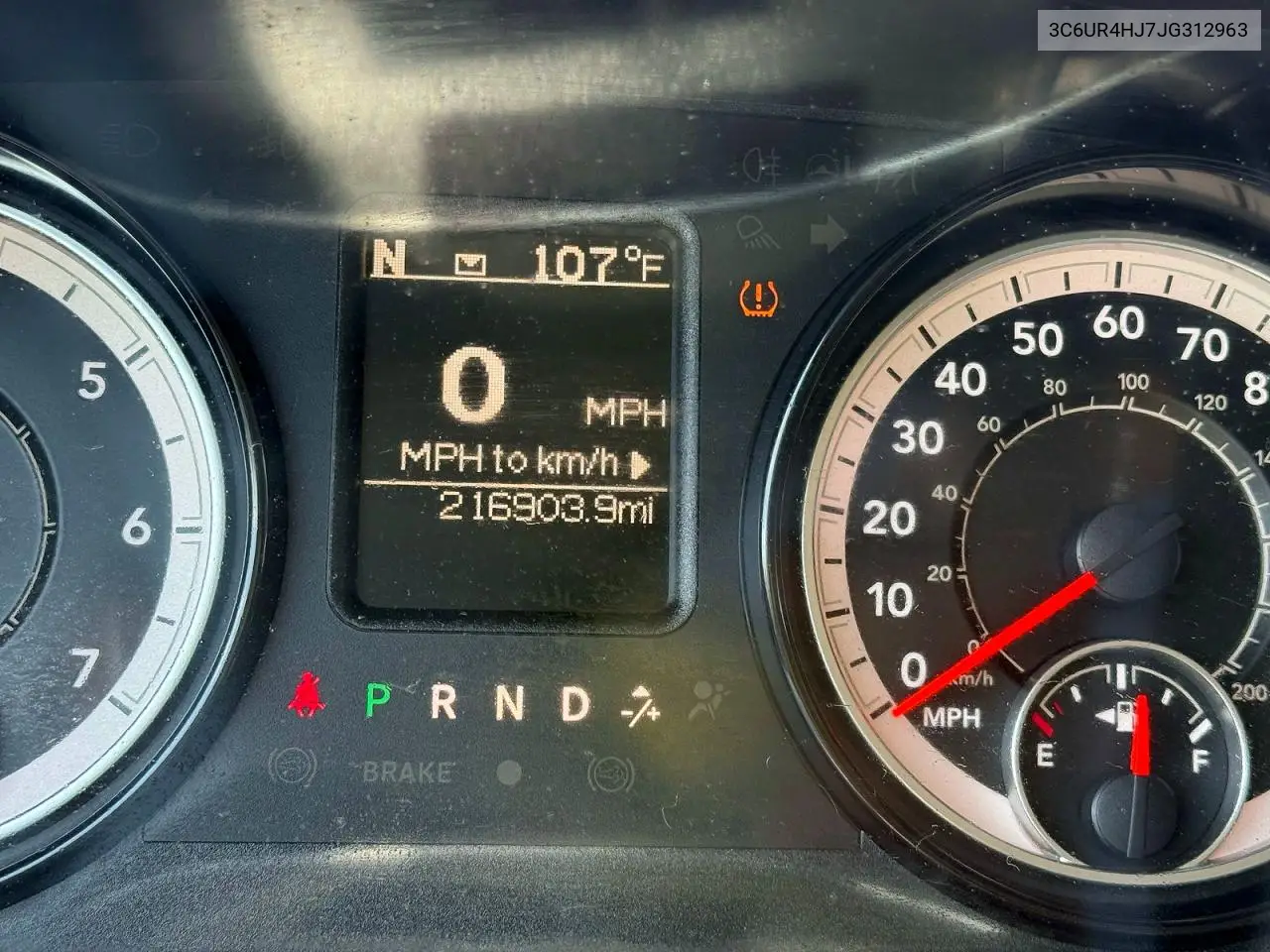 2018 Ram 2500 St VIN: 3C6UR4HJ7JG312963 Lot: 61318766