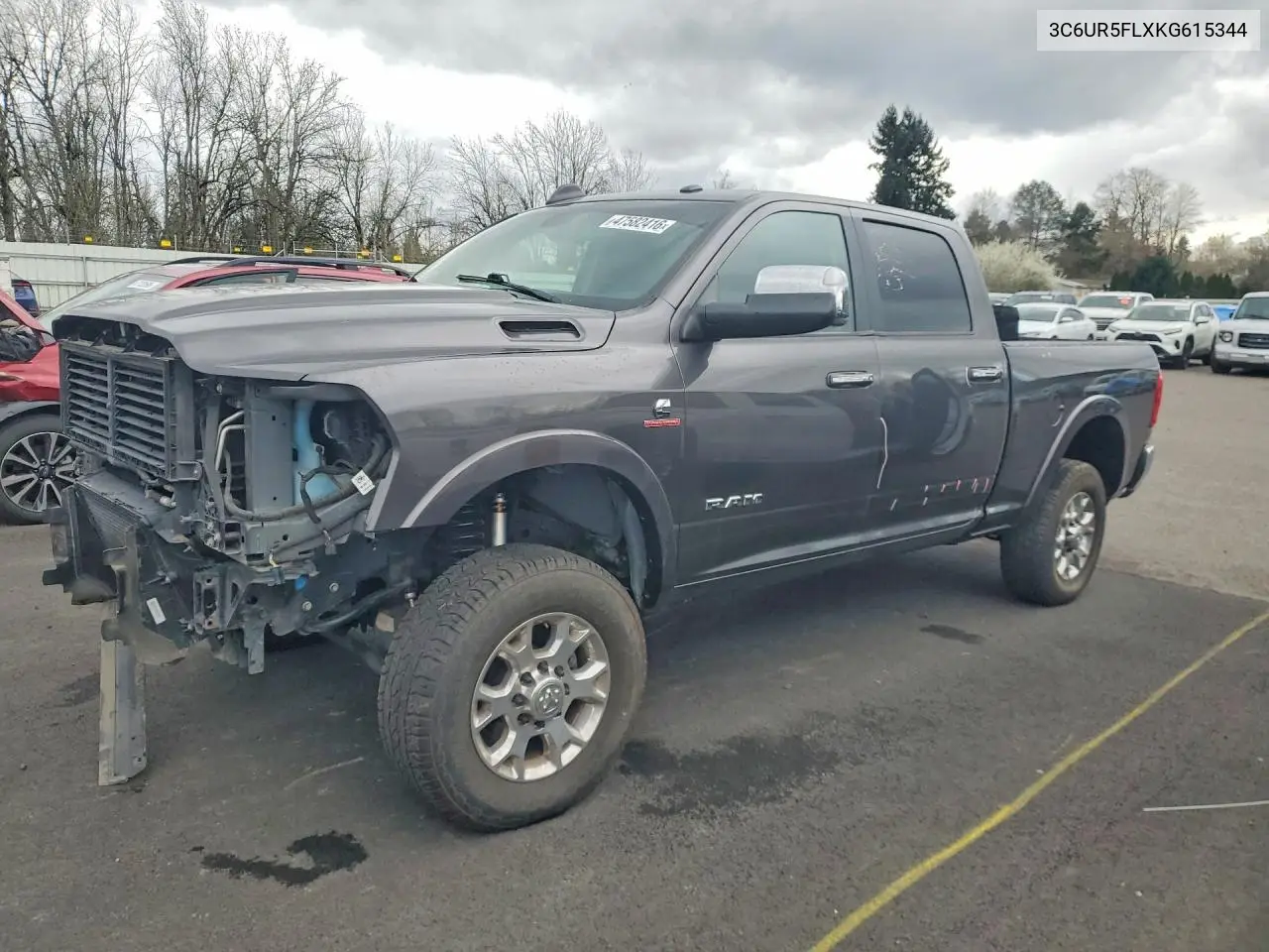 3C6UR5FLXKG615344 2019 Ram 2500 Laramie