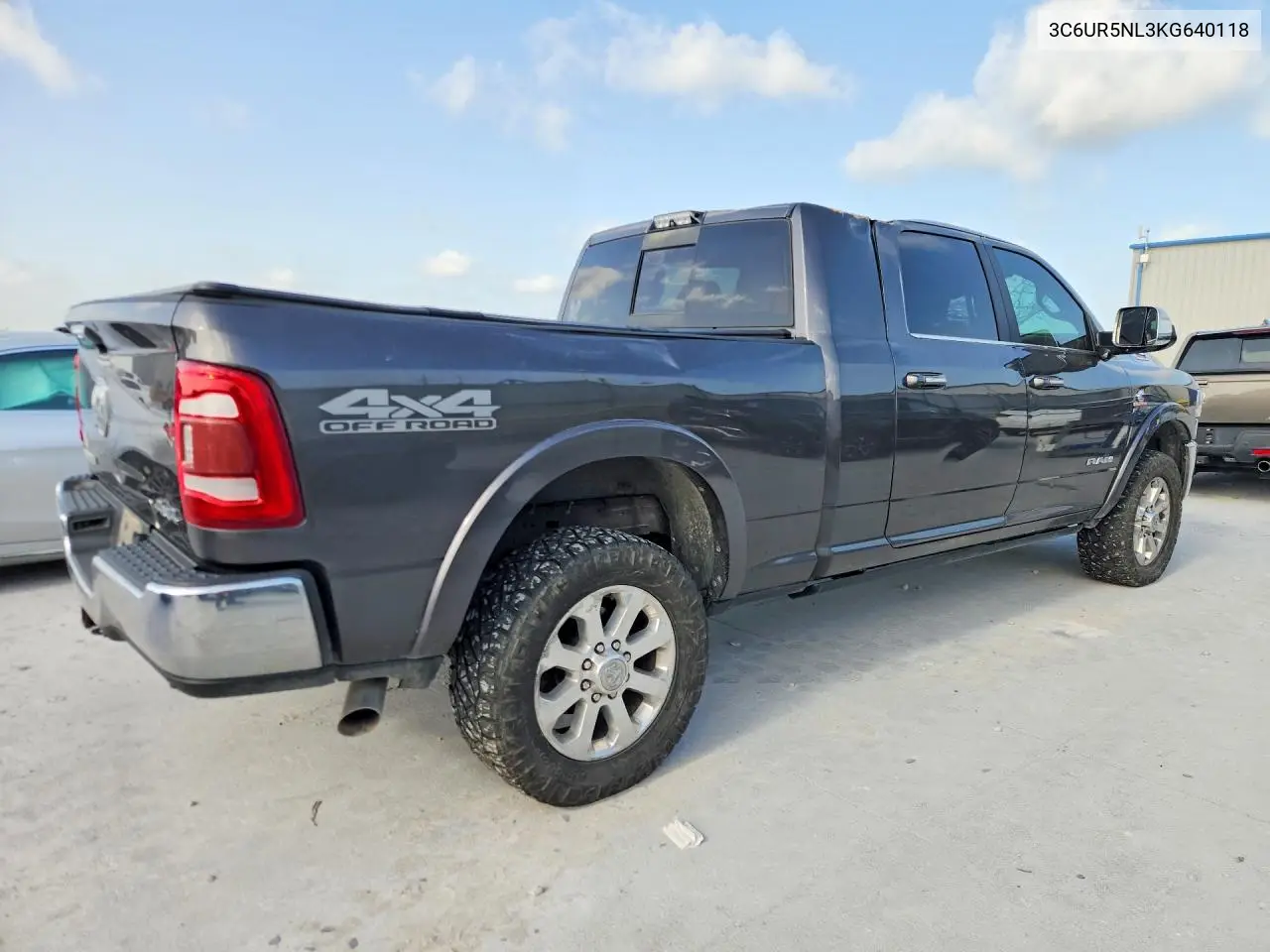 2019 Ram 2500 Laramie VIN: 3C6UR5NL3KG640118 Lot: 52457036
