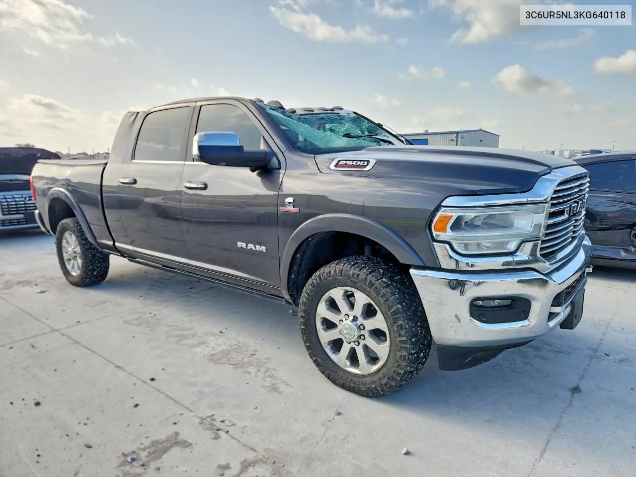 2019 Ram 2500 Laramie VIN: 3C6UR5NL3KG640118 Lot: 52457036