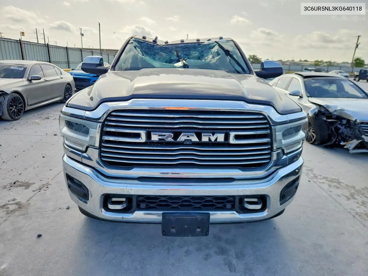 2019 Ram 2500 Laramie VIN: 3C6UR5NL3KG640118 Lot: 52457036