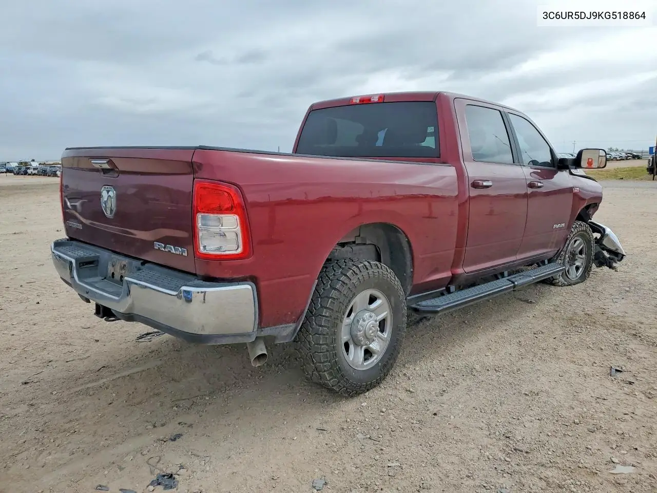 2019 Ram 2500 Big Horn VIN: 3C6UR5DJ9KG518864 Lot: 56584656