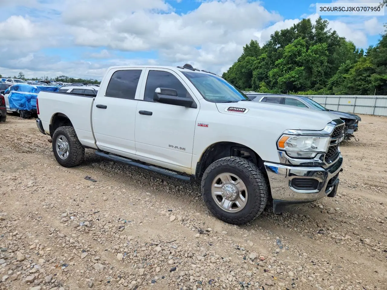 2019 Ram 2500 Tradesman VIN: 3C6UR5CJ3KG707950 Lot: 60676896