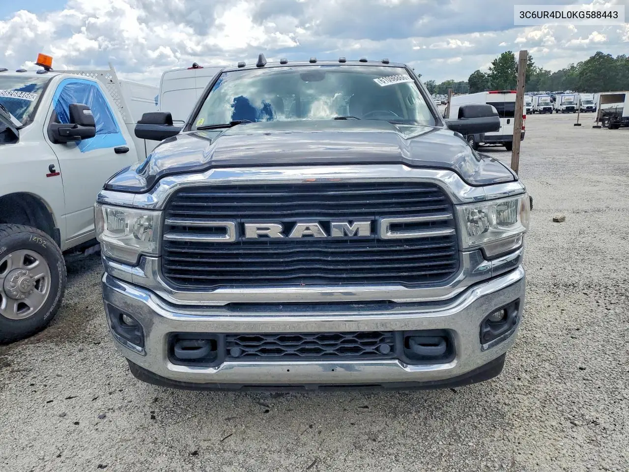2019 Ram 2500 Big Horn VIN: 3C6UR4DL0KG588443 Lot: 61098866
