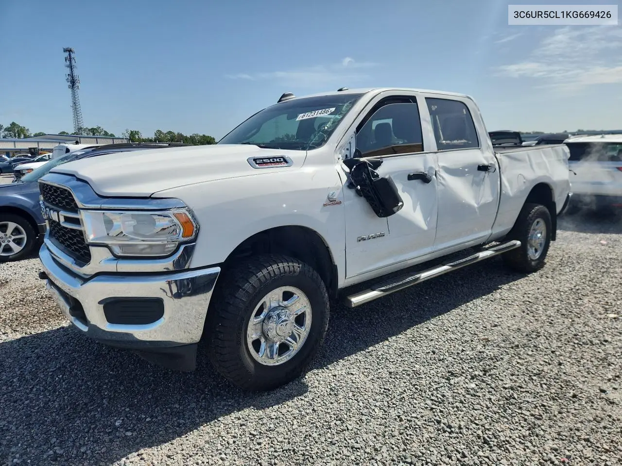 2019 Ram 2500 Tradesman VIN: 3C6UR5CL1KG669426 Lot: 61231486