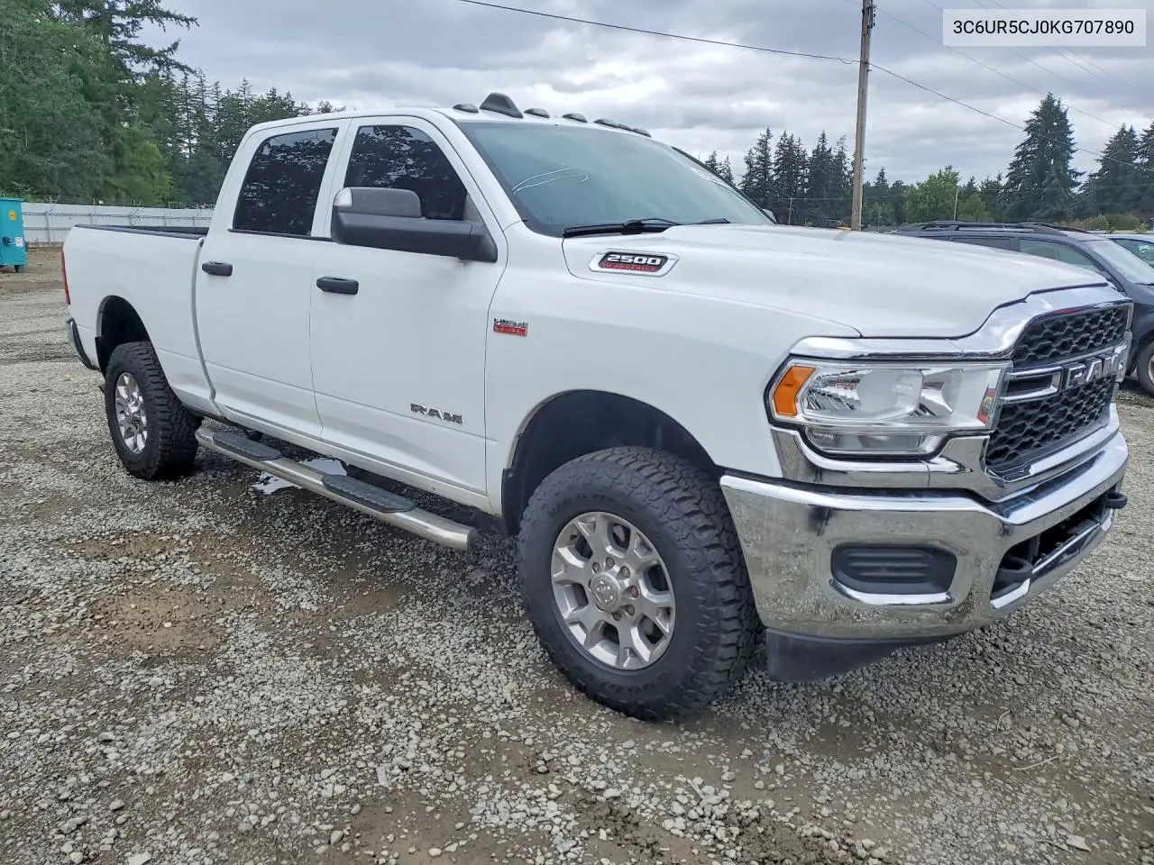 2019 Ram 2500 Tradesman VIN: 3C6UR5CJ0KG707890 Lot: 61532796