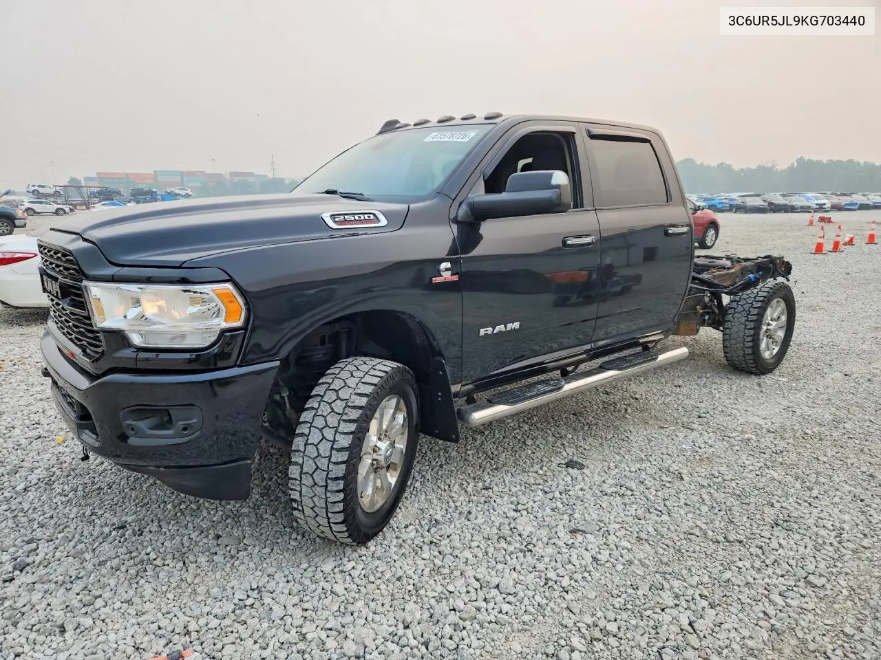 2019 Ram 2500 Big Horn VIN: 3C6UR5JL9KG703440 Lot: 61578726