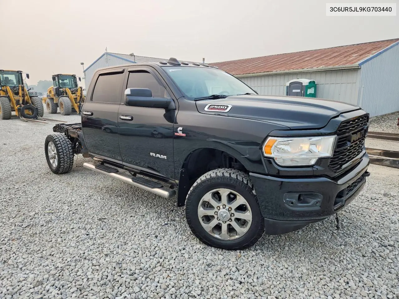 2019 Ram 2500 Big Horn VIN: 3C6UR5JL9KG703440 Lot: 61578726