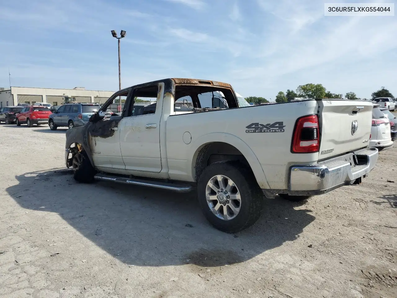 2019 Ram 2500 Laramie VIN: 3C6UR5FLXKG554044 Lot: 80701945