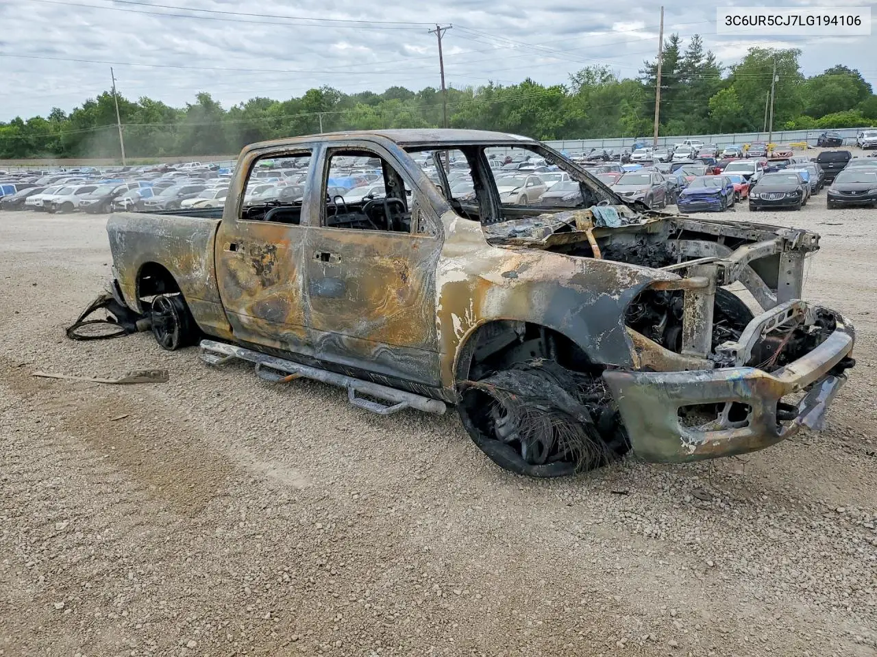 2020 Ram 2500 Tradesman VIN: 3C6UR5CJ7LG194106 Lot: 55442016