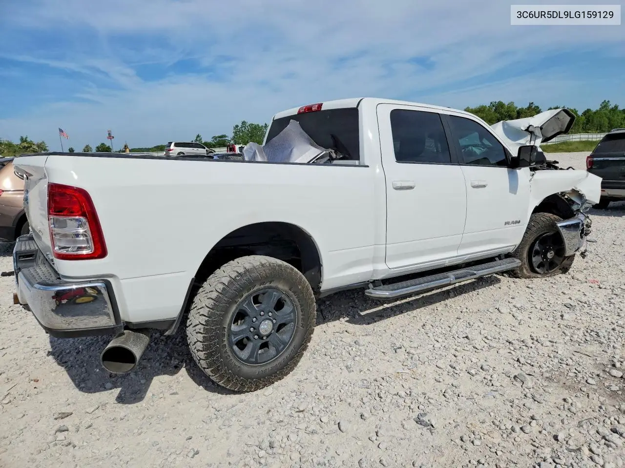 2020 Ram 2500 Big Horn VIN: 3C6UR5DL9LG159129 Lot: 56133086