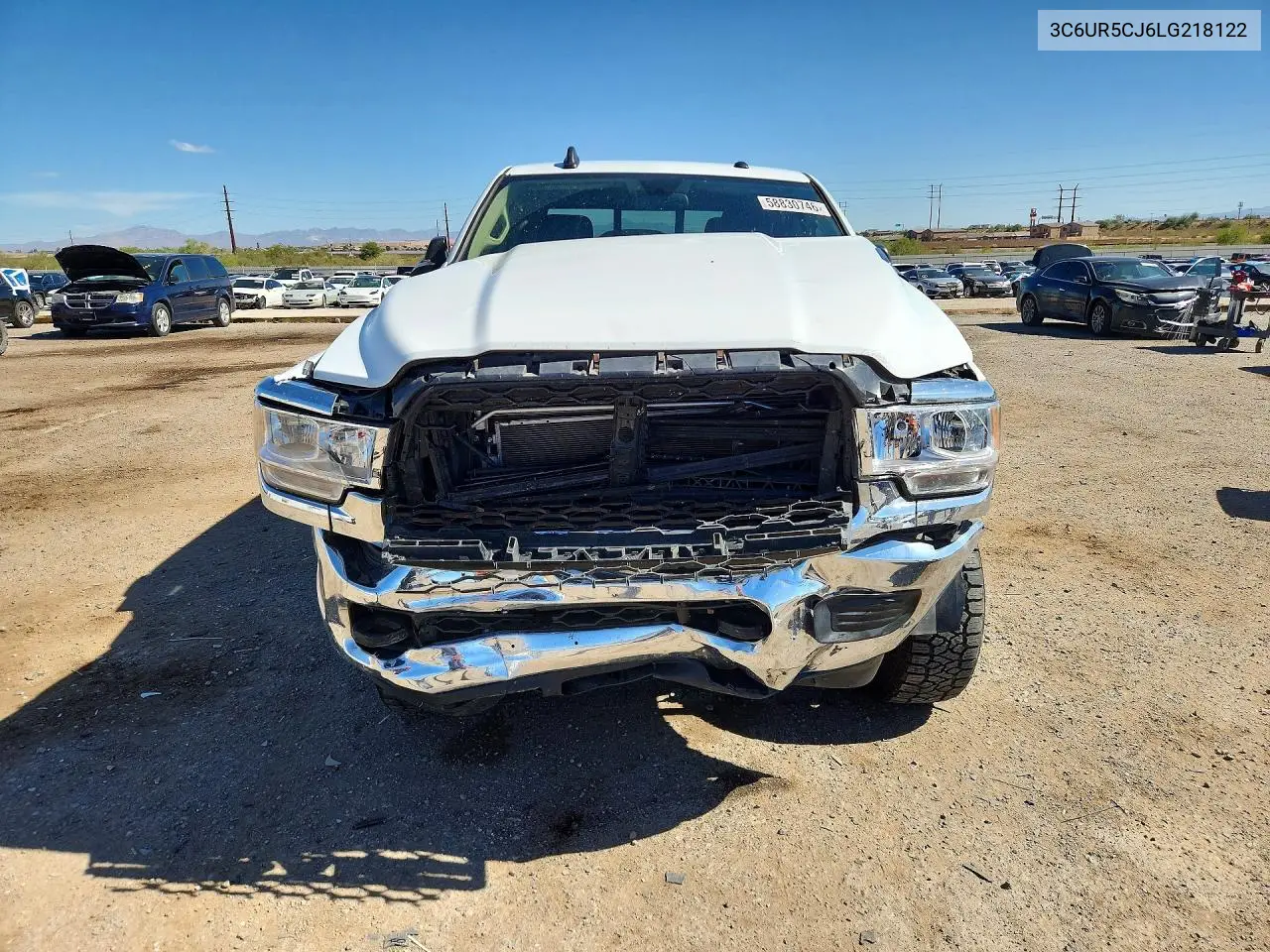 2020 Ram 2500 Tradesman VIN: 3C6UR5CJ6LG218122 Lot: 58830746
