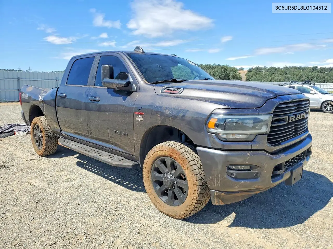 2020 Ram 2500 Big Horn VIN: 3C6UR5DL8LG104512 Lot: 58980496