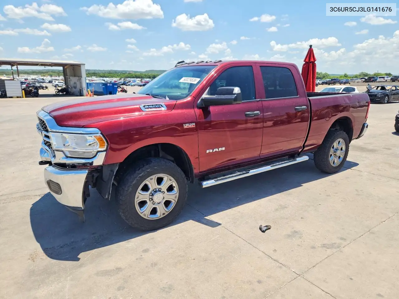 2020 Ram 2500 Tradesman VIN: 3C6UR5CJ3LG141676 Lot: 60029836