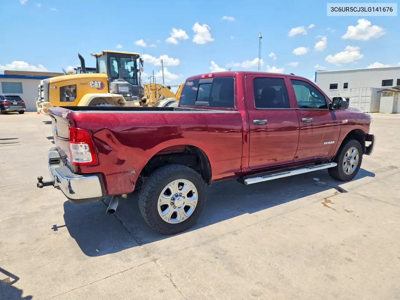 2020 Ram 2500 Tradesman VIN: 3C6UR5CJ3LG141676 Lot: 60029836