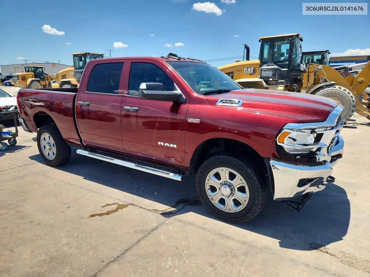 2020 Ram 2500 Tradesman VIN: 3C6UR5CJ3LG141676 Lot: 60029836