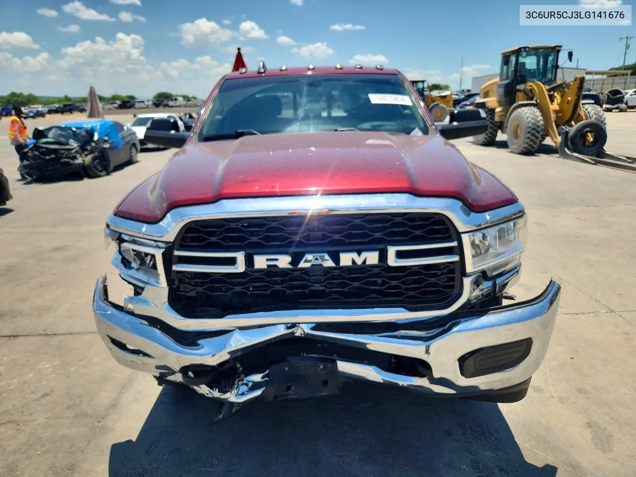 2020 Ram 2500 Tradesman VIN: 3C6UR5CJ3LG141676 Lot: 60029836