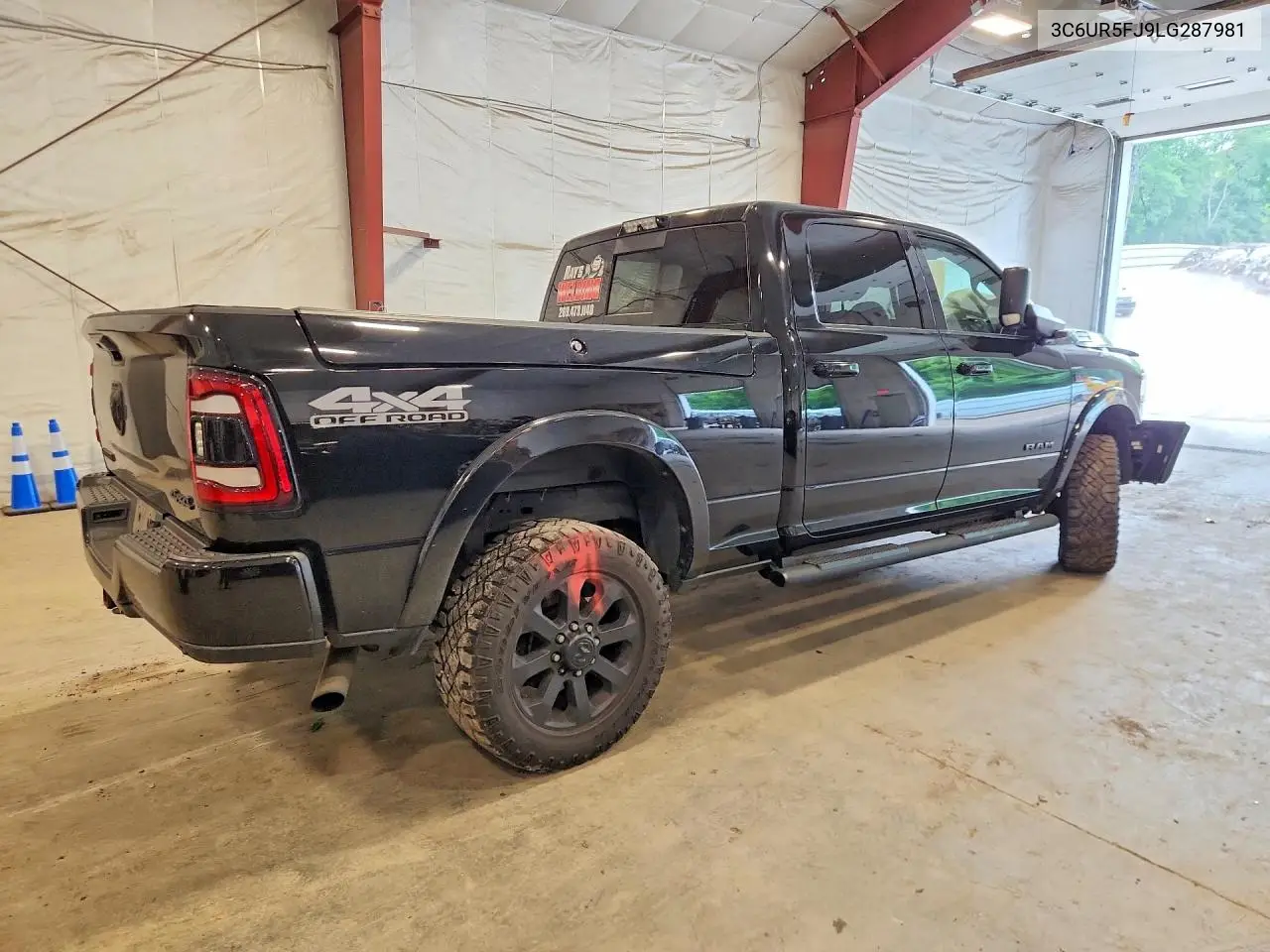 2020 Ram 2500 Laramie VIN: 3C6UR5FJ9LG287981 Lot: 60816996