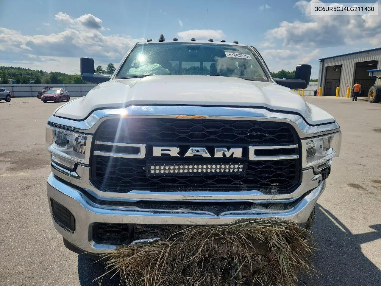 2020 Ram 2500 Tradesman VIN: 3C6UR5CJ4LG211430 Lot: 61843316
