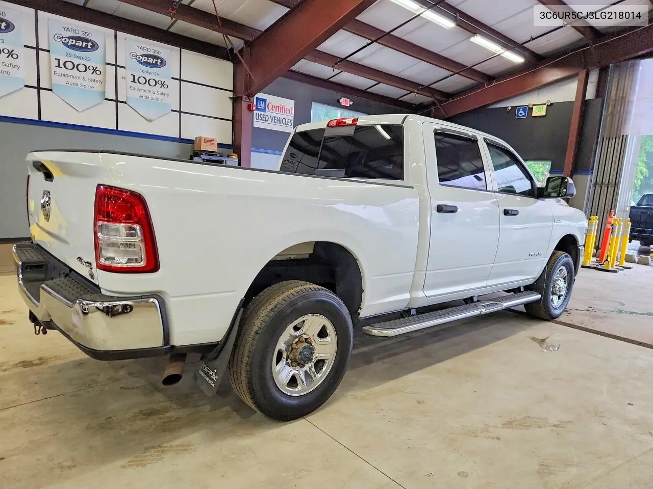 2020 Ram 2500 Tradesman VIN: 3C6UR5CJ3LG218014 Lot: 62110896