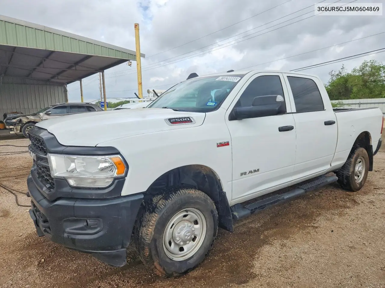 2021 Ram 2500 Tradesman VIN: 3C6UR5CJ5MG604869 Lot: 41820866