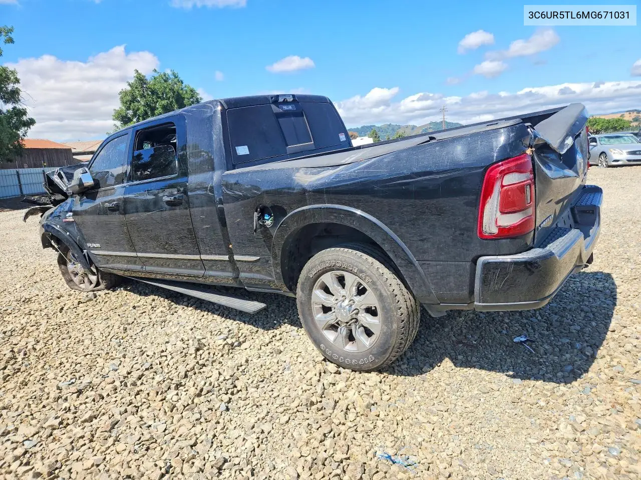 2021 Ram 2500 Limited VIN: 3C6UR5TL6MG671031 Lot: 51922406