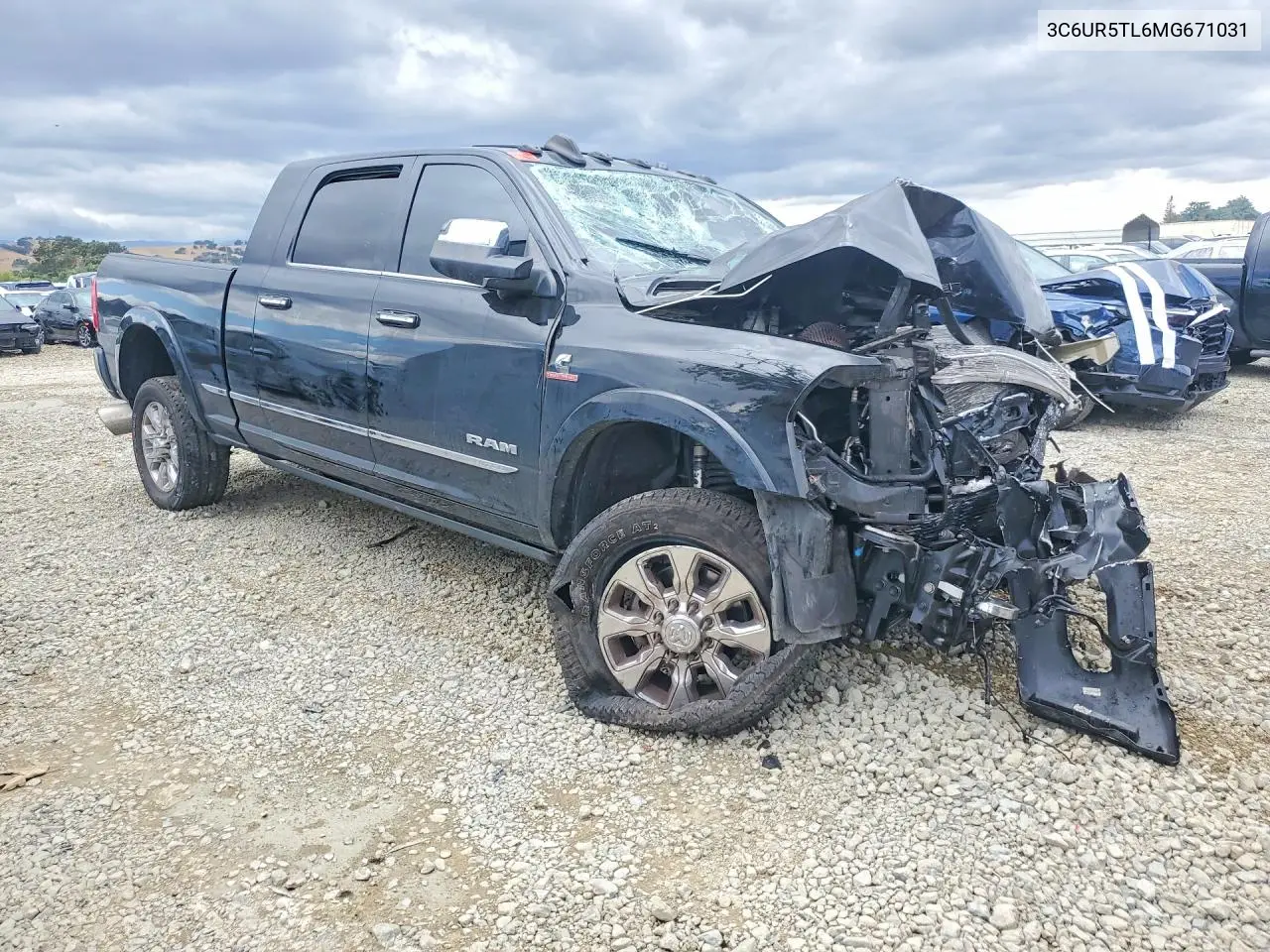 2021 Ram 2500 Limited VIN: 3C6UR5TL6MG671031 Lot: 51922406