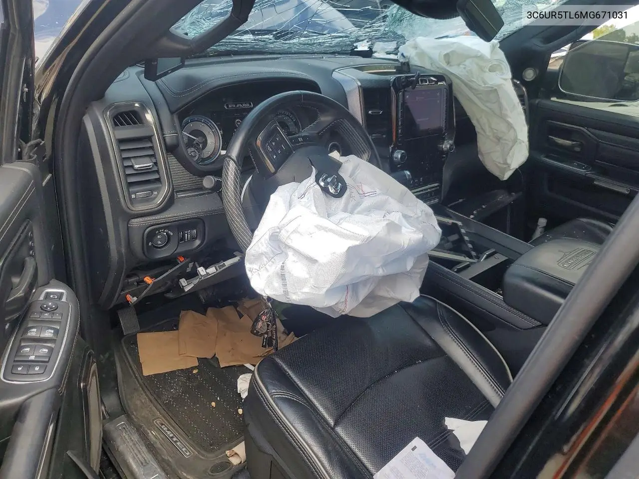 2021 Ram 2500 Limited VIN: 3C6UR5TL6MG671031 Lot: 51922406