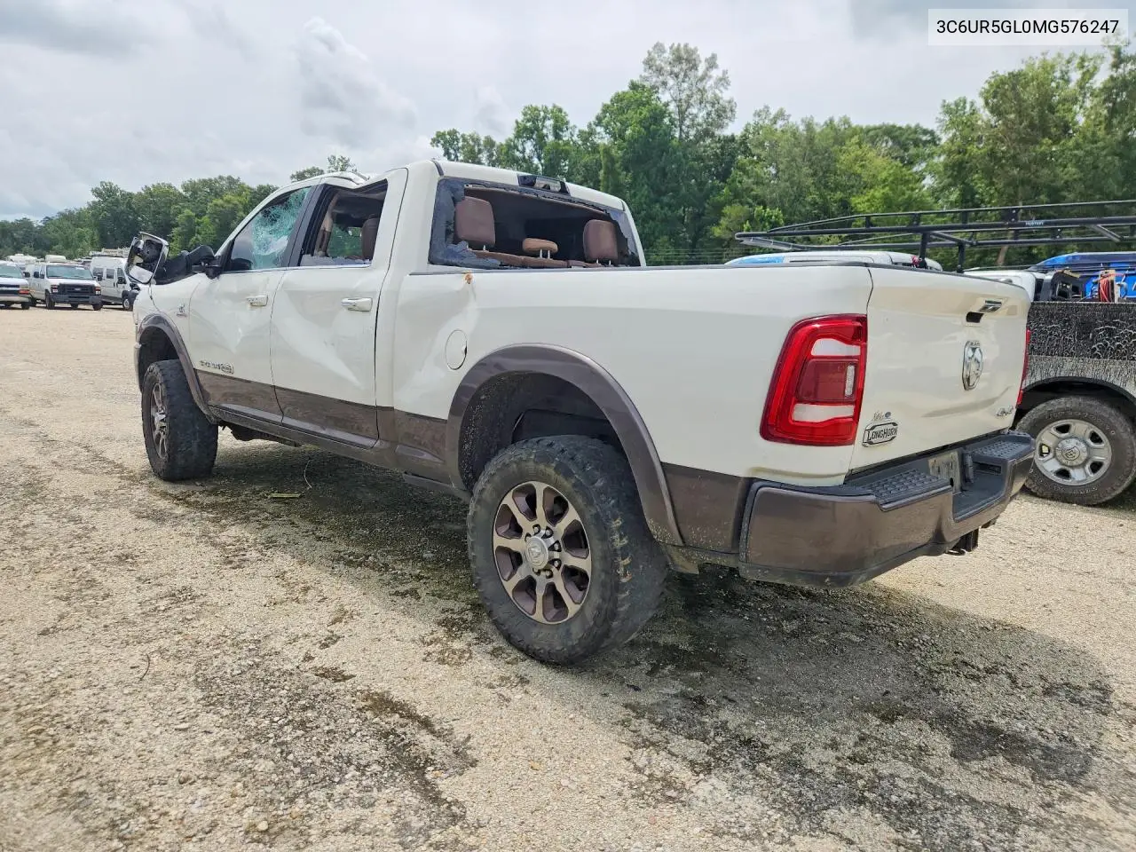 2021 Ram 2500 Longhorn VIN: 3C6UR5GL0MG576247 Lot: 52662466