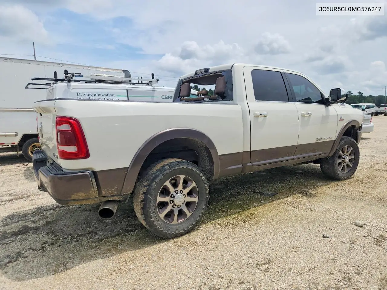 2021 Ram 2500 Longhorn VIN: 3C6UR5GL0MG576247 Lot: 52662466