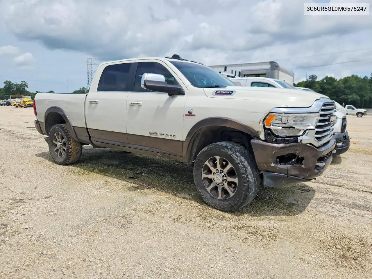 2021 Ram 2500 Longhorn VIN: 3C6UR5GL0MG576247 Lot: 52662466