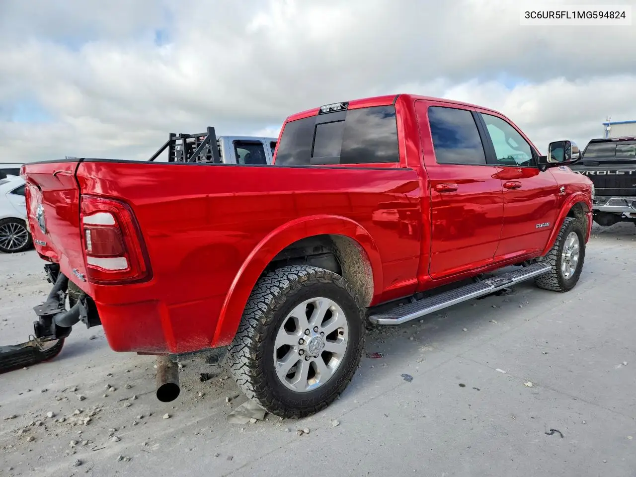 2021 Ram 2500 Laramie VIN: 3C6UR5FL1MG594824 Lot: 57553386
