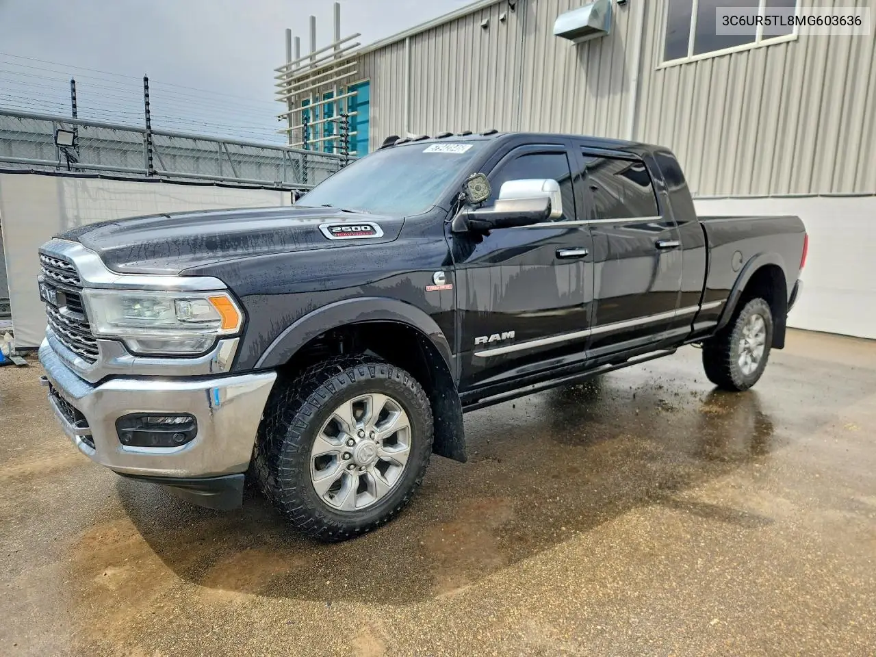 2021 Ram 2500 Limited VIN: 3C6UR5TL8MG603636 Lot: 57942846