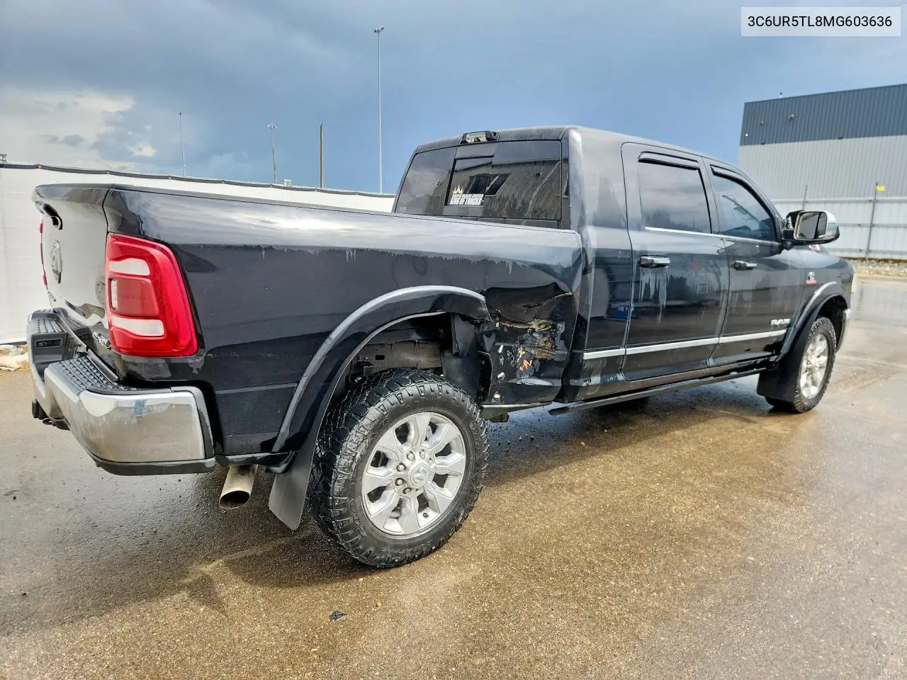 2021 Ram 2500 Limited VIN: 3C6UR5TL8MG603636 Lot: 57942846