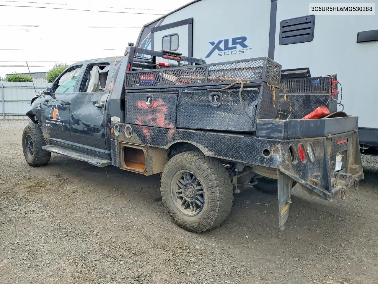2021 Ram 2500 Tradesman VIN: 3C6UR5HL6MG530288 Lot: 59865166