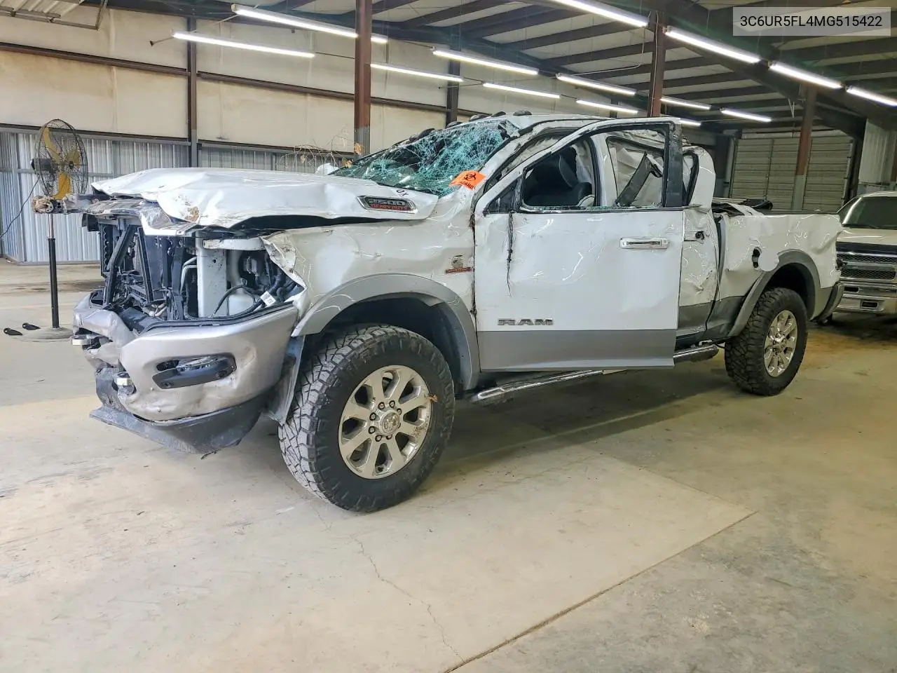 2021 Ram 2500 Laramie VIN: 3C6UR5FL4MG515422 Lot: 59954476