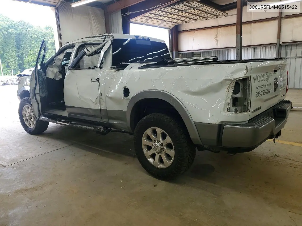2021 Ram 2500 Laramie VIN: 3C6UR5FL4MG515422 Lot: 59954476