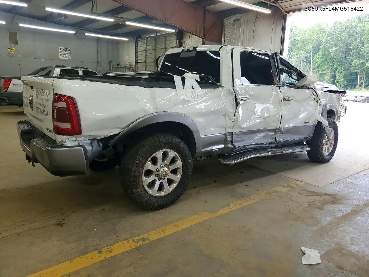 2021 Ram 2500 Laramie VIN: 3C6UR5FL4MG515422 Lot: 59954476