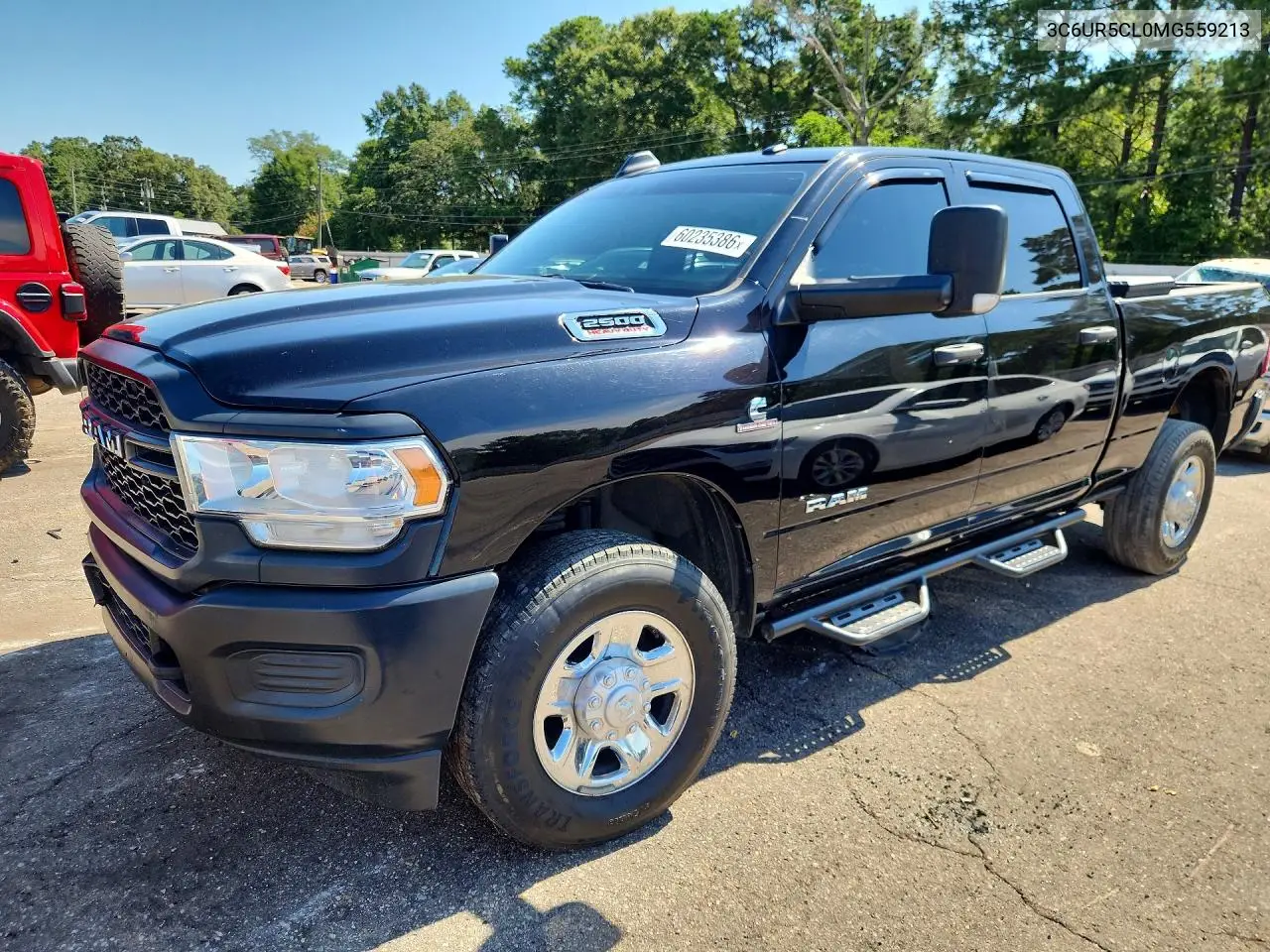 2021 Ram 2500 Tradesman VIN: 3C6UR5CL0MG559213 Lot: 60235386