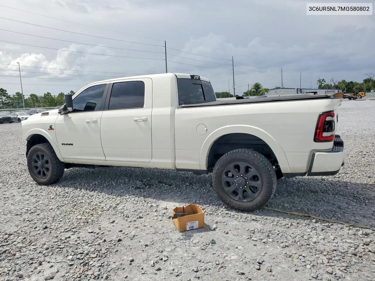 2021 Ram 2500 Laramie VIN: 3C6UR5NL7MG580802 Lot: 60889436