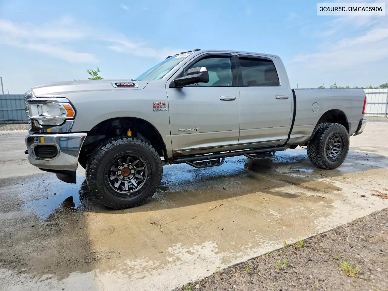 2021 Ram 2500 Big Horn VIN: 3C6UR5DJ3MG605906 Lot: 61101916